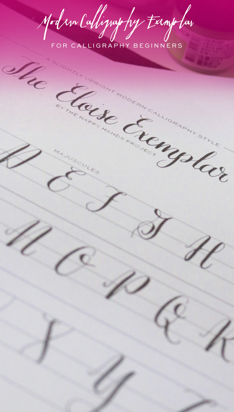 Free Printable Calligraphy Alphabet Practice Sheets