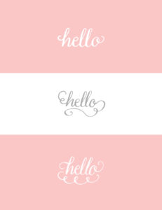 Hello Photoshop Brushes via Happy Hands Project