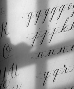 Calligraphy Drills via Happy Hands Project