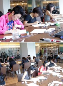 Advanced Modern Calligraphy Workshop via Happy Hands Project