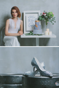 Industrial Wedding Theme via Happy Hands Project