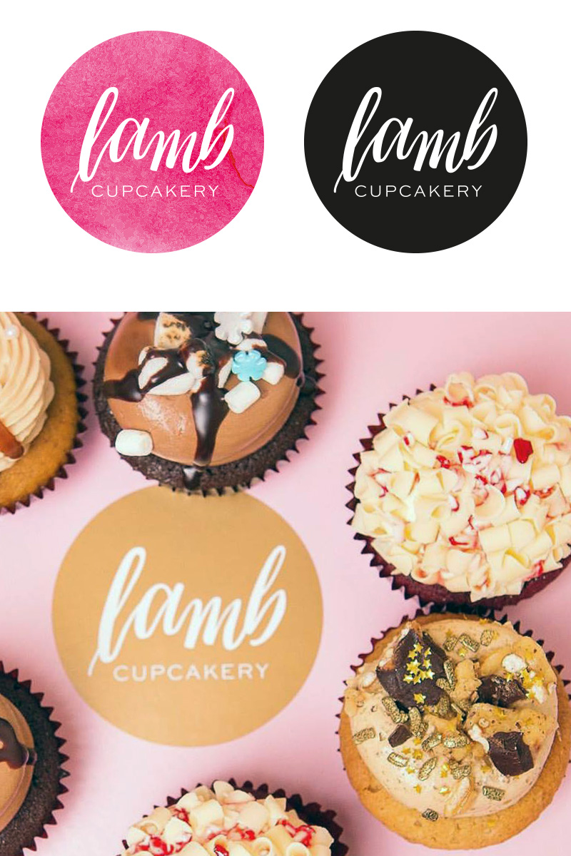 Lamb Cupcakery Logo via Happy Hands Project