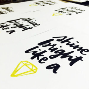 Lettering Artist to Follow on Instagram via Happy Hands Project