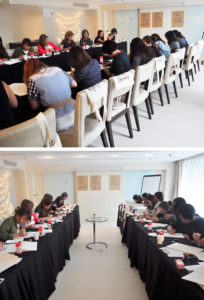 Calligraphy Workshop in Manila via Happy Hands Project