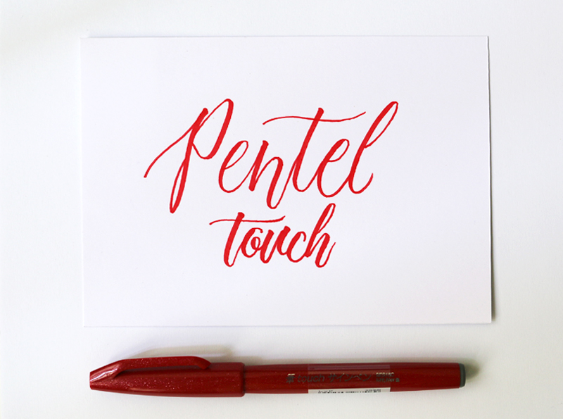 Hand Lettering Pens by June & Lucy - 6 Piece Modern Calligraphy Markers Set  for Beginners - Brush Pens & Markers