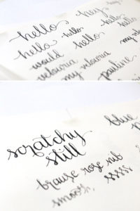 Getting Better At Calligraphy via Happy Hands Project