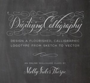 Digitizing Calligraphy from Sketch to Vector-Skillshare