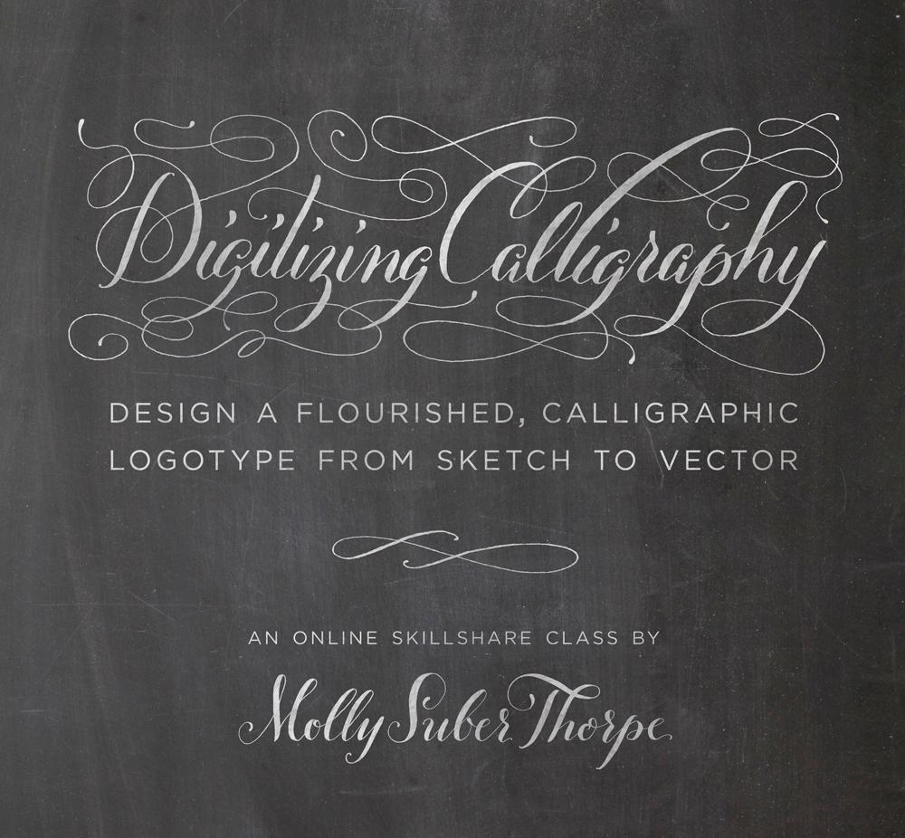 Digitizing Calligraphy from Sketch to Vector-Skillshare