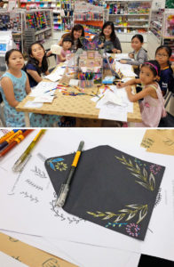 Pentel Dual Metallics Workshop via Happy Hands Project