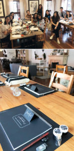 Modern Calligraphy Workshop via Happy Hands Project