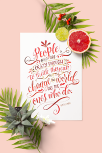 Cancervants PH Lettering for Pay Ink Forward via Happy Hands Project