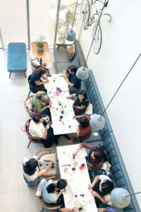 Calligraphy and Note Card Writing Workshop via Happy Hands Project