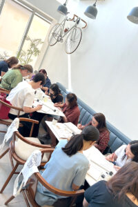 Calligraphy and Note Card Writing Workshop via Happy Hands Project